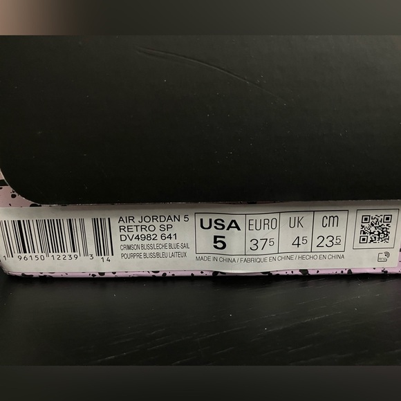 DJ Khaled x Nike Air Jordan 5 We the Best Crimson Bliss NEW w/ Box! RARE Shoes! - Picture 16 of 16